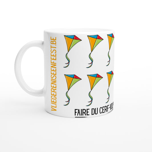 "Faire du cerf-volant, c'est une fête !" - Standard Size - MugsblizzBazaar.com