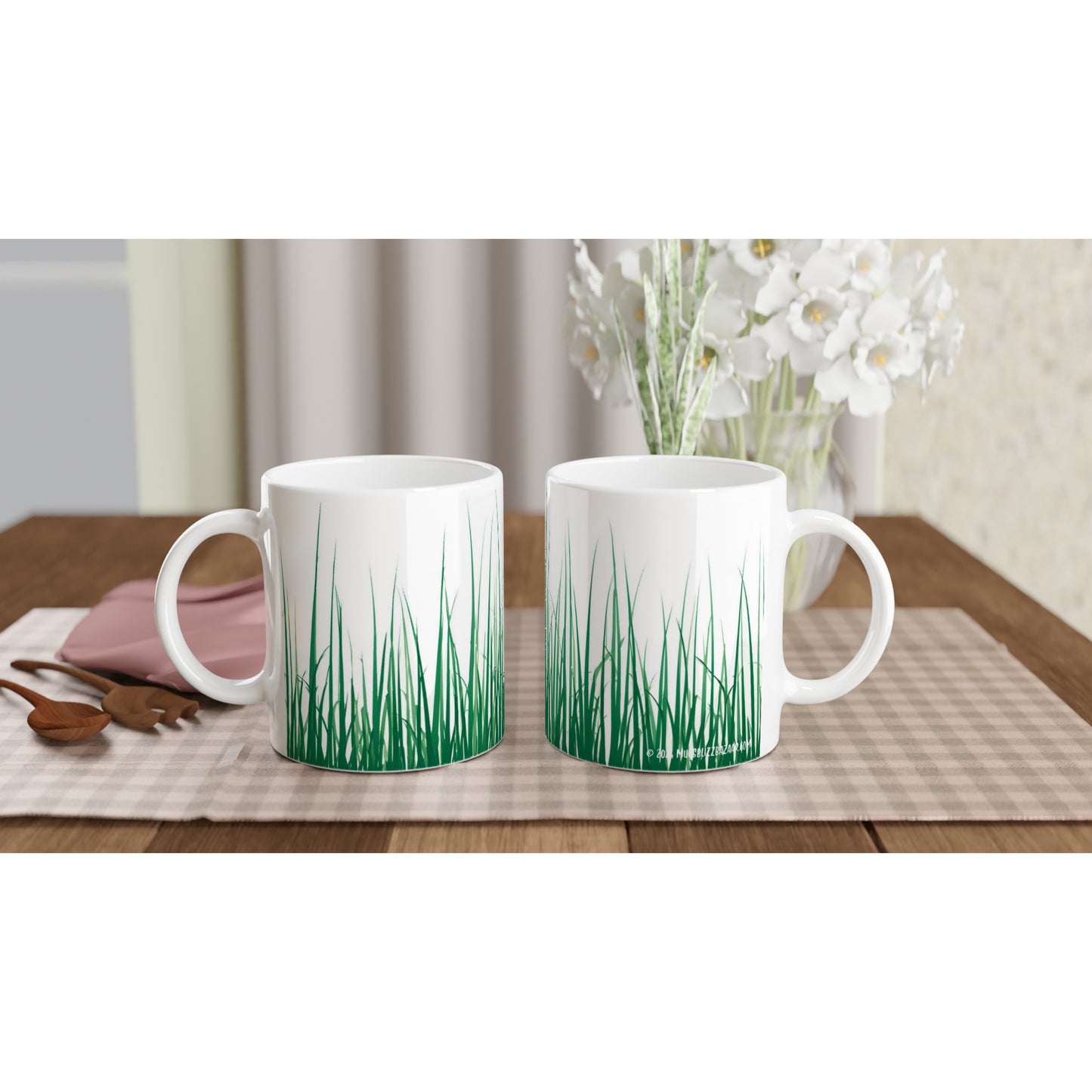Nature's Brew - Grass Blade Delight - Standard Size - MugsblizzBazaar.com