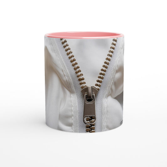 Unzip Your Unwinding Moments - Pink Inside - Standard Size - MugsblizzBazaar.com